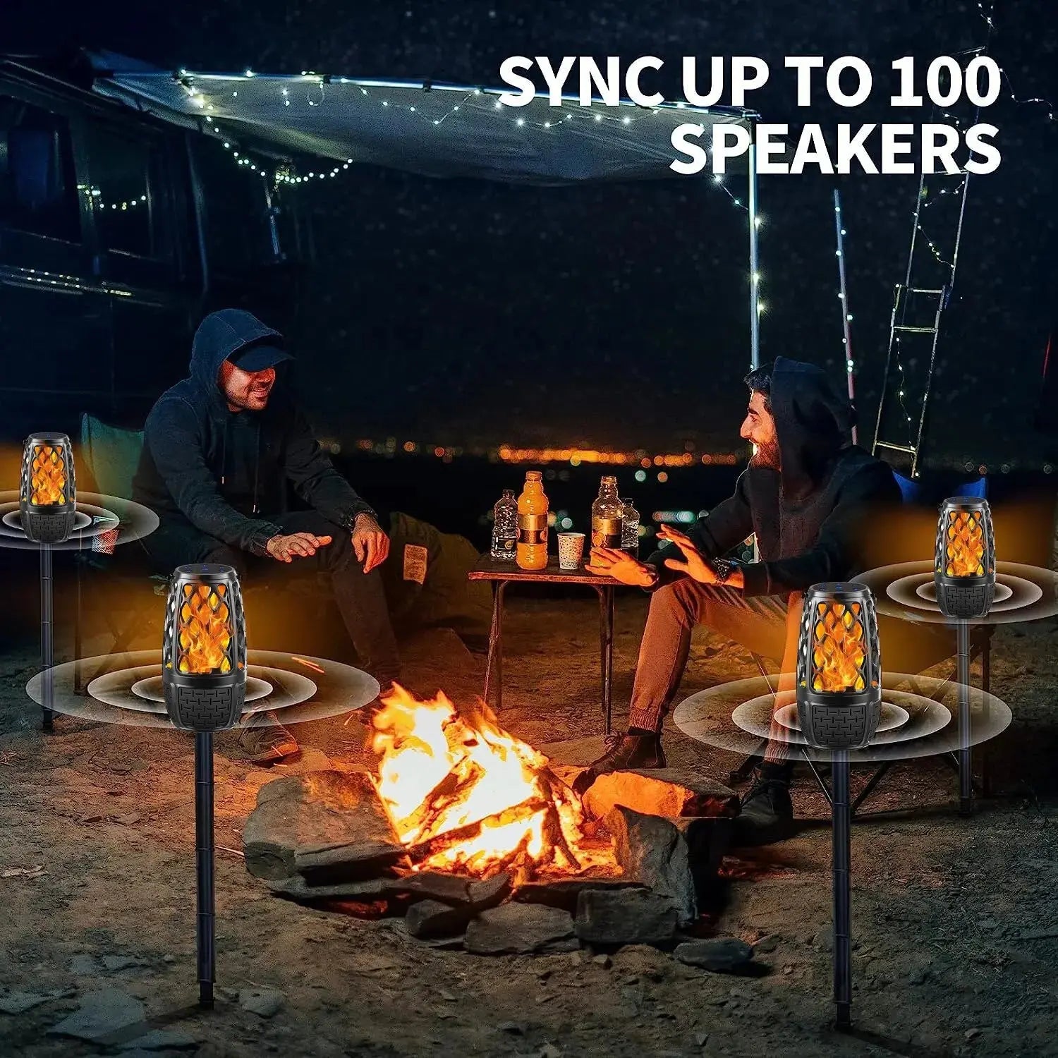 Flame Bluetooth Speaker My Store