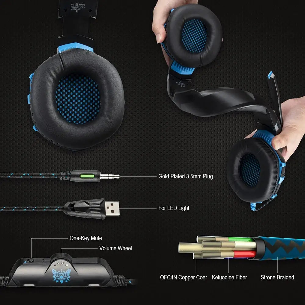 Gaming Headphones Electronics