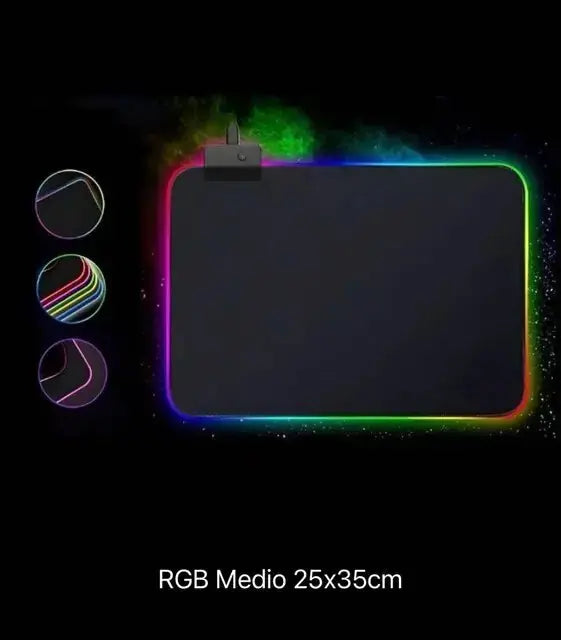 Gamer LED Mouse Pad Waterproof My Store